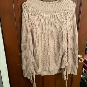 Women’s rose pink sweater